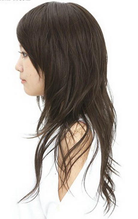 Asian hair layered