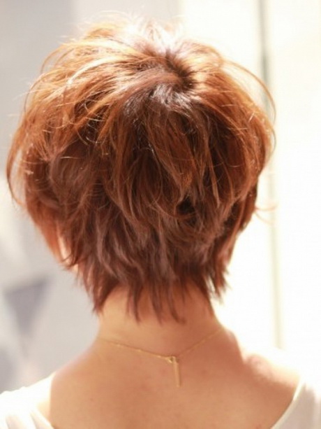 Back View Of Short Haircuts For Women