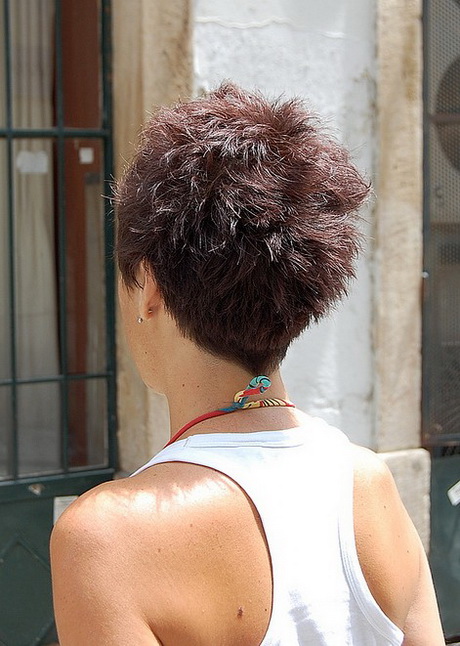 Back View Of Short Haircuts For Women