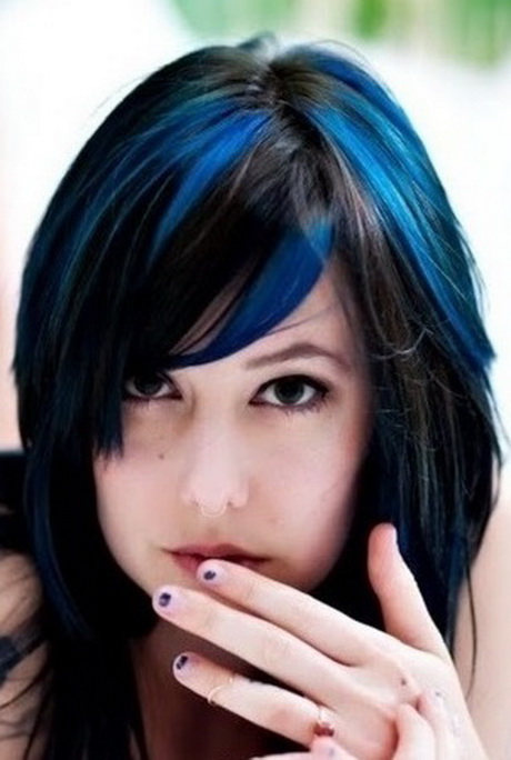 black-and-blue-hairstyles-05-16 Black and blue hairstyles