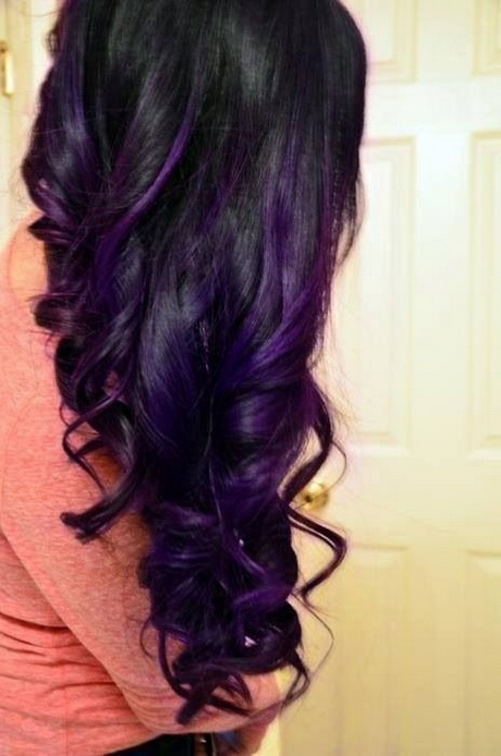 Black And Purple Hairstyles Black And Purple Hairstyles
