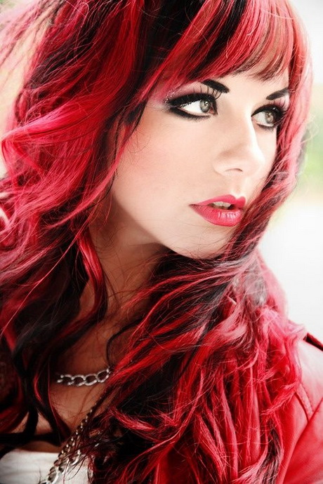 black-and-red-hairstyles-32-17 Black and red hairstyles