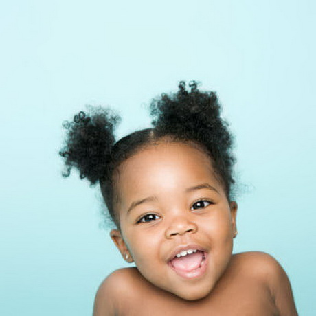 Baby natural hairstyle