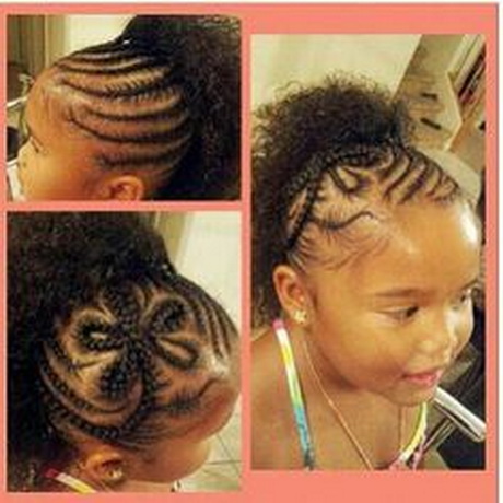 Black kids braided hairstyles