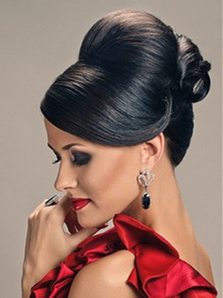 brief black hairstyle for wedding ceremony