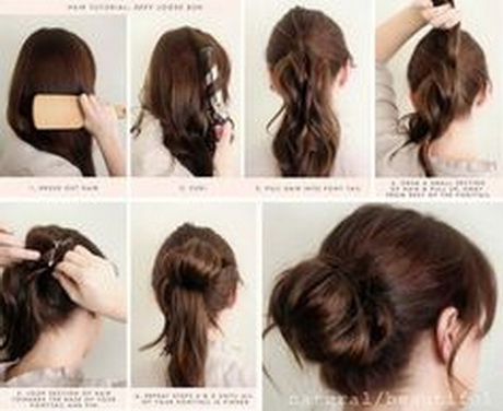 weddings  ?. hair for Messy wedding bun from Pinned tutorial medium Bun hair Tutorial hair  â€“ hair