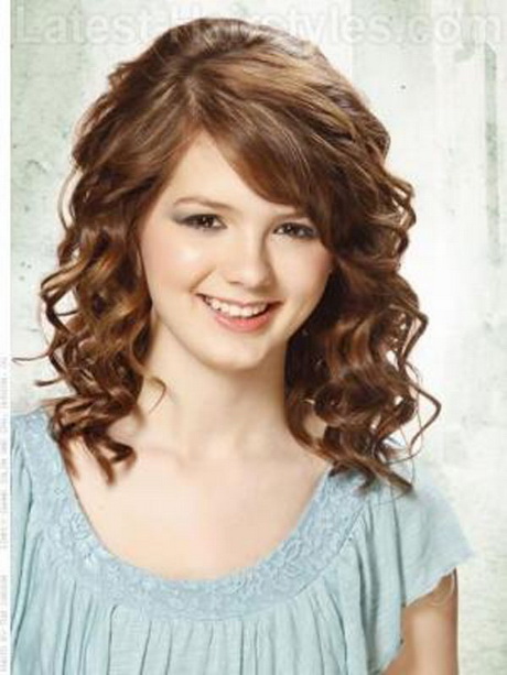 cute-hairstyles-for-medium-length-curly-hair-47-2 Cute hairstyles for medium length curly hair