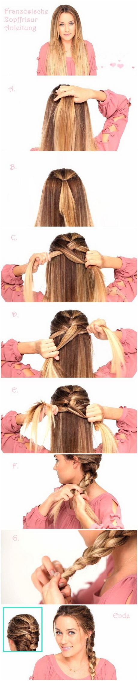 Easy Braided Hairstyles Tutorials: Trendy Hairstyle for Straight Long ...