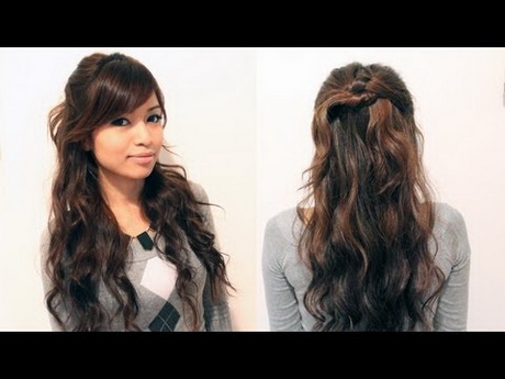 easy-hairstyles-for-long-wavy-hair-89-11 Easy hairstyles for long wavy hair