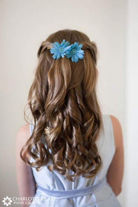 Flower Girl Hairstyles For Long Hair