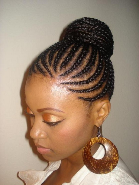 French braid hairstyles for black girls