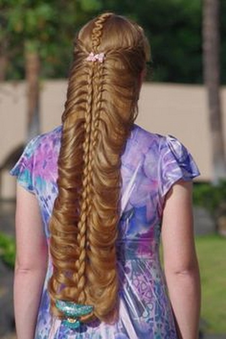 Braids Hairstyles for Super Long Hair: Perimeter/Cage Braid~ easily ...