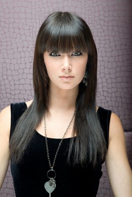 hairstyles-with-bangs-for-long-hair-36 Hairstyles with bangs for long hair