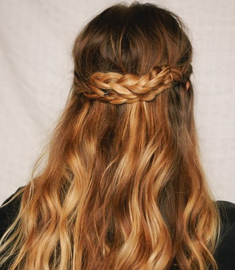 half-braided-hairstyles-39-11 Half braided hairstyles