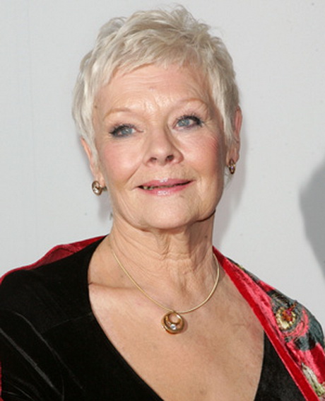... dench. Dame Judi works with her hair\’s natural texture and colour ... dench. Dame Judi works with her hair\’s natural texture and colour