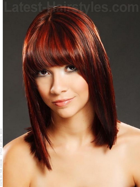 medium-length-hairstyle-with-bangs-41-12 Medium length hairstyle with bangs