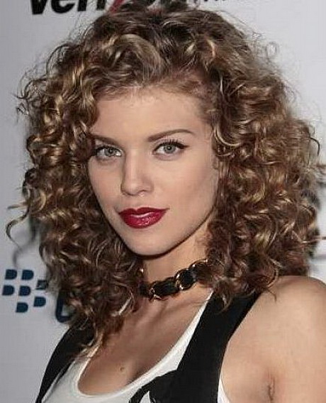 Medium Length Naturally Curly Hairstyles