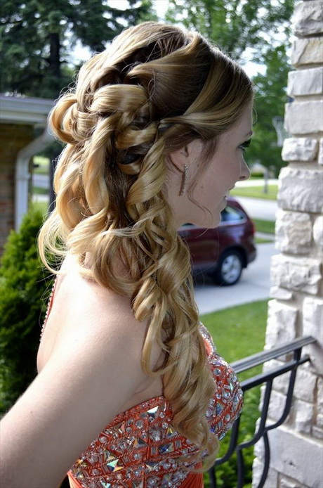 Modern prom hairstyles