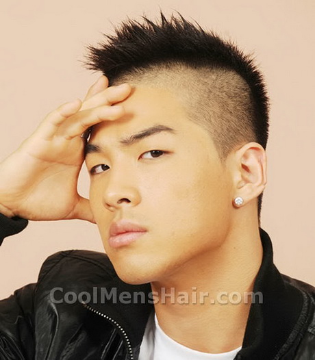 taeyang short razored mohawk haircuts cool men s hair