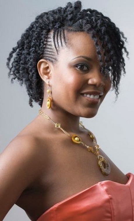 Natural twist hairstyles for black women