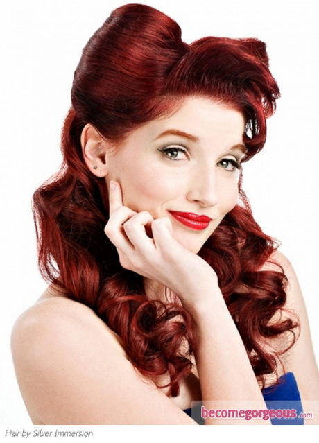 Pin Up Girl Hairstyles For Long Hair