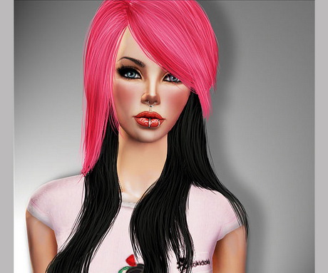 pink-and-black-hairstyles-75-10 Pink and black hairstyles