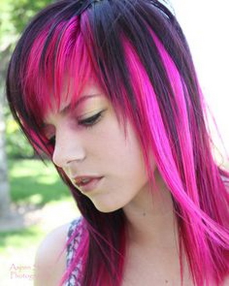 pink-and-black-hairstyles-75-3 Pink and black hairstyles