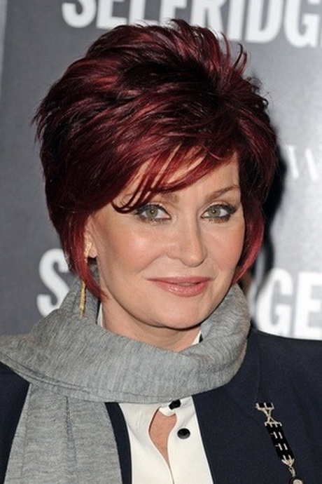 Sharon osbourne haircut