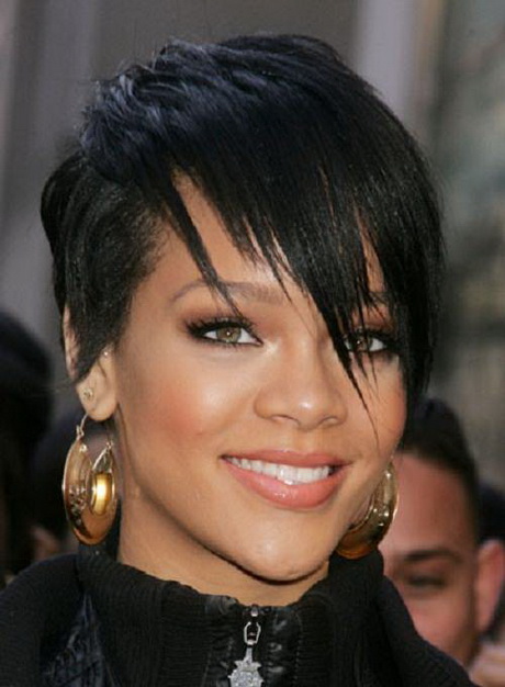 short-black-hairstyles-with-bangs-74-9 Short black hairstyles with bangs