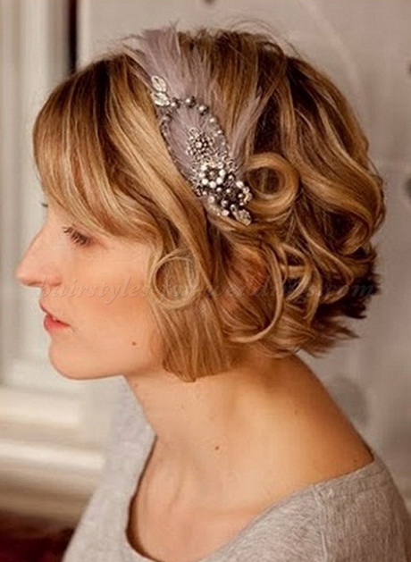short-curly-bridal-hairstyles-65-14 Short curly bridal hairstyles