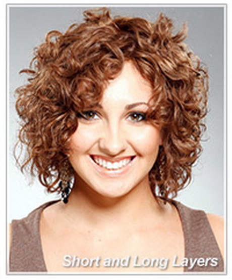 Short Layered Hairstyles Curly Hair Hairstyle And Haircuts For Women