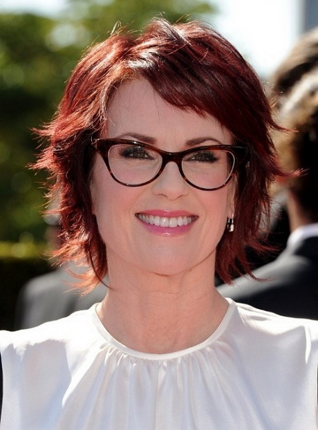 Short Hair Styles For Women Over 50 With Glasses