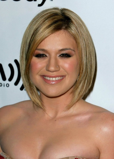 Short hairstyles for chubby faces