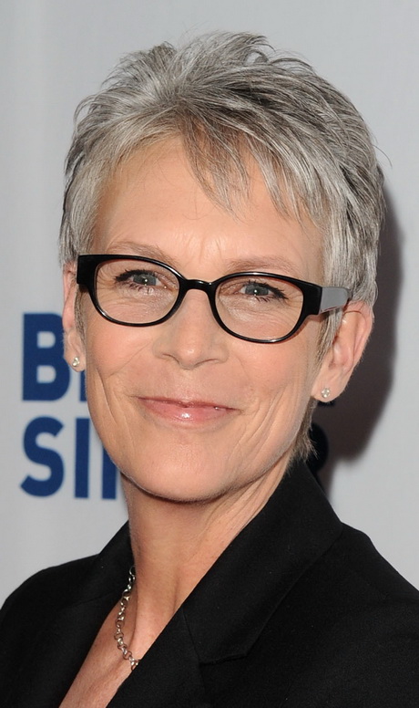 Short Hairstyles For Older Women With Glasses