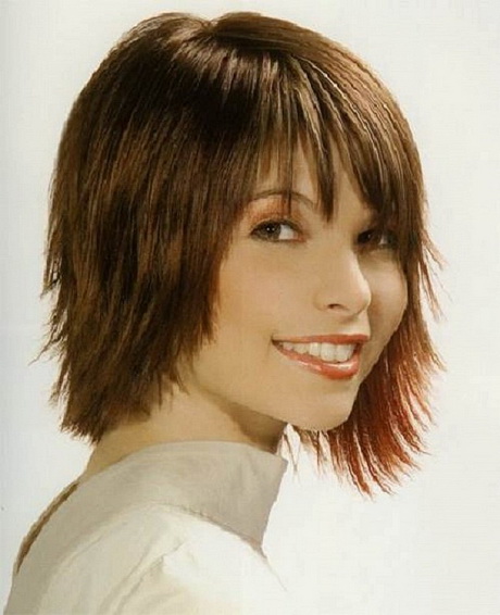 short layered shaggy hairstyles for straight hair 8 short