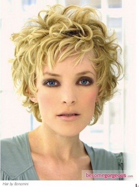 Short Messy Curly Hairstyles Short Messy Curly Hairstyles