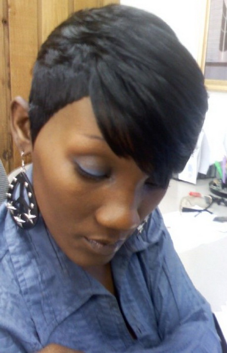 ... hairstyles short cropped. Shondraâ€™s quick weave hairstyles short