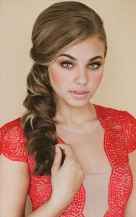 more side swept hairstyles for prom side swept wedding hair layered ...