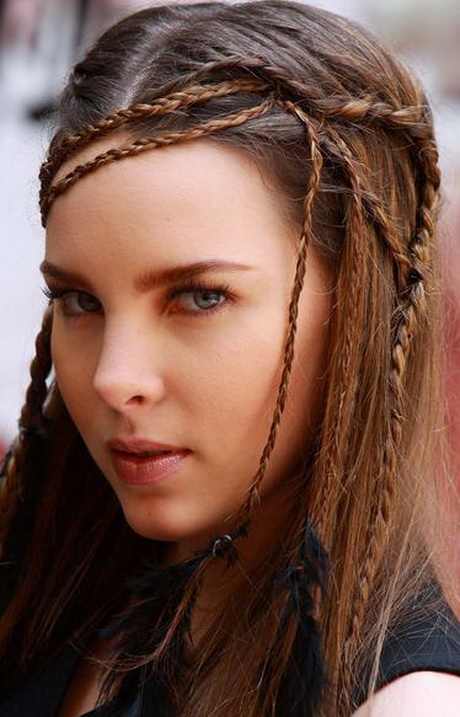 Small braids hairstyles