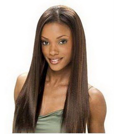 straight weave hairstyle| weave hairstyle| black hair weave hairstyles ...