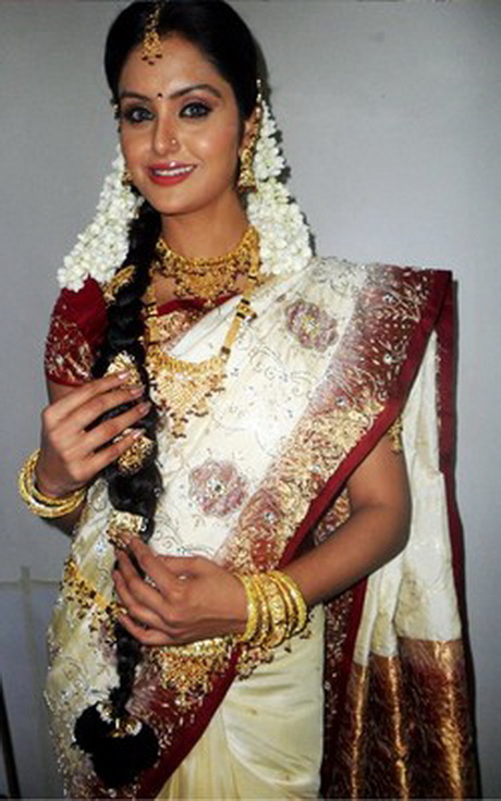 South Indian Bridal Hairstyle