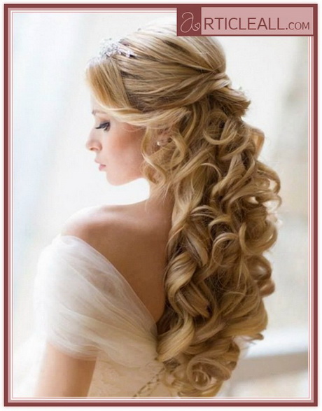 Wedding Hairstyles For Long Curly Hair Up Design Idea