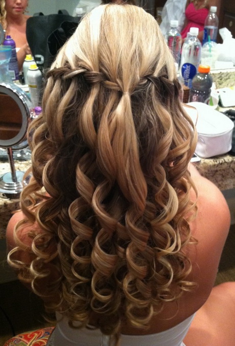 prom 2015 on Pinterest Curly Hair Prom Hairstyles and Messy French ...