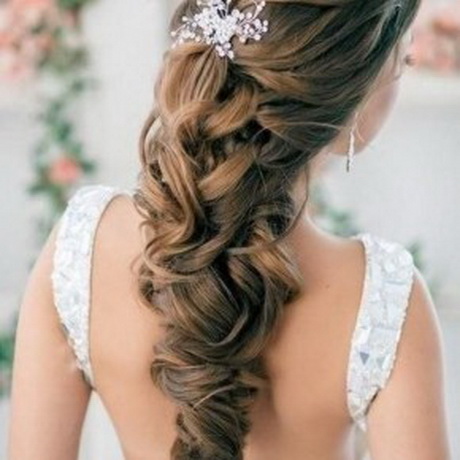 wedding-hair-with-braids-and-curls-79-16 Wedding hair with braids and curls
