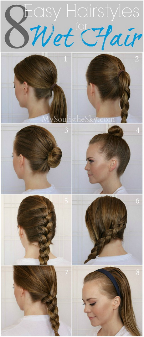 hairstyles-to-do-with-wet-hair-93 Hairstyles to do with wet hair