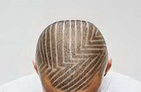 Hairstyles zig zag