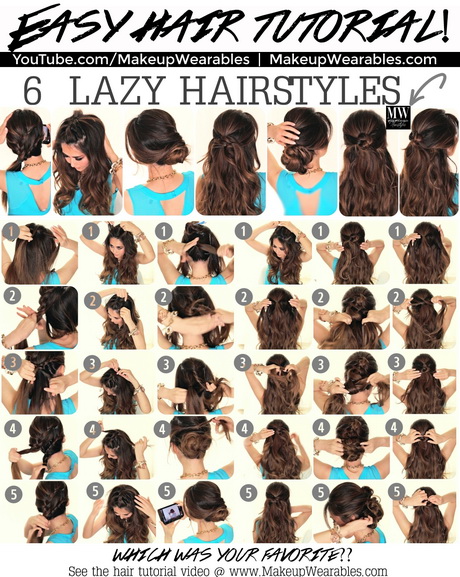 1-minute-hairstyles-for-medium-hair-08_20 1 minute hairstyles for medium hair