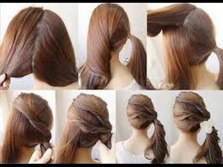 7-hairstyles-for-lazy-girls-85_4 7 hairstyles for lazy girls