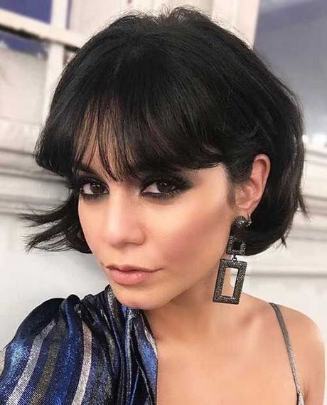 2019-short-hairstyles-with-bangs-45_4 2019 short hairstyles with bangs