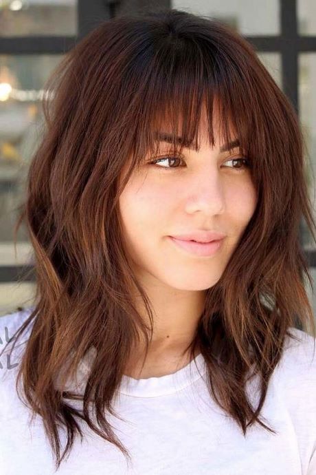 medium-hairstyles-with-bangs-2021-21_3 Medium hairstyles with bangs 2021